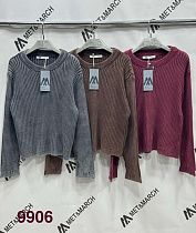 Свитер Met&March 9906 brown - делук