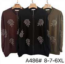 Кофта Immei A486 khaki - делук