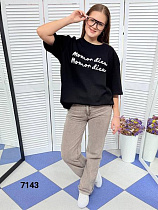 Футболка Mmc Clothes 7143 black - делук