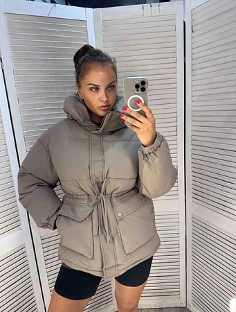 Куртка Modnulya B552 grey - делук