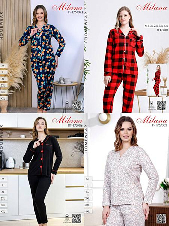 Пижама Samo P175-371 red - делук