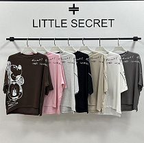 Футболка Little Secret 500517 beige - делук