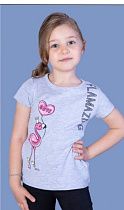 Футболка No Brand 11175 grey Футболка No Brand 11175 grey - делук