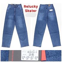 Джинсы Relucky B822-1 blue - делук