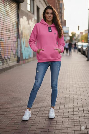 Худи Newe N31 pink - делук