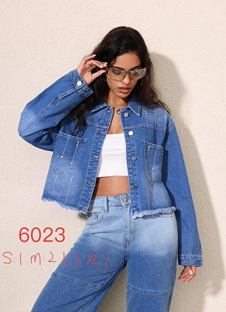 Куртка Newjeans 6023 blue - делук