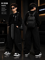 Джинсы Major Kids B2538 black - делук