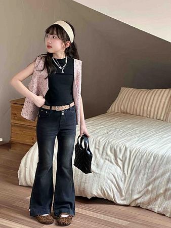 Джинсы Yalisi 7683 black - делук