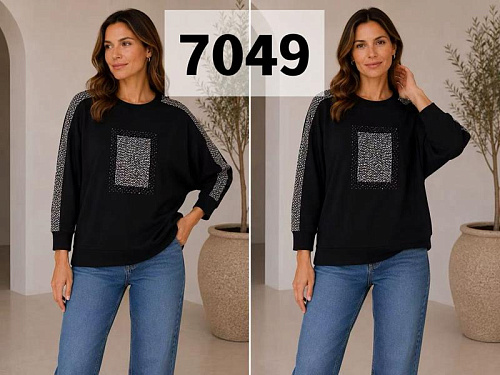 Свитер Gertie 7049 black - делук