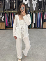 Костюм Arina 1613 white - делук
