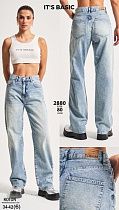 Джинсы Jeans Style 2880-80 l.blue - делук