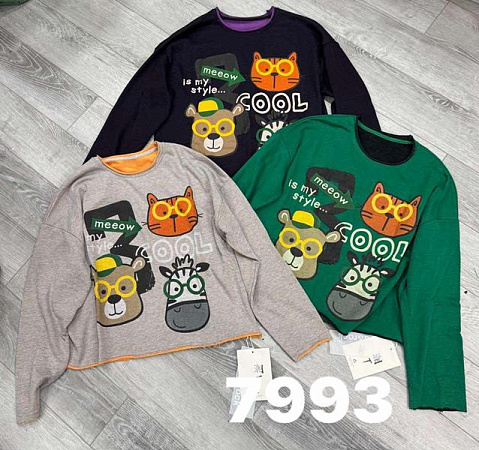 Свитер Comod 7993 grey - делук