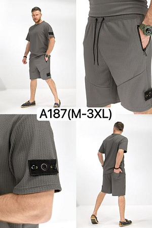 Костюм Liopt A187 grey - делук