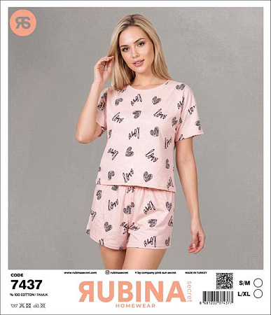 Пижама Trikotag 7437 pink - делук