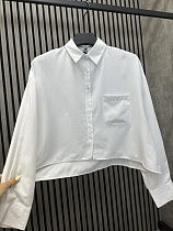 Рубашка Nefertiti NF137 white - делук