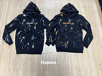 Худи Navas NW152 black-yellow - делук