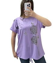 Футболка Elena&Vika 25310 lilac - делук
