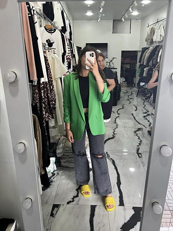 Пиджак Nefertiti NF146 green - делук