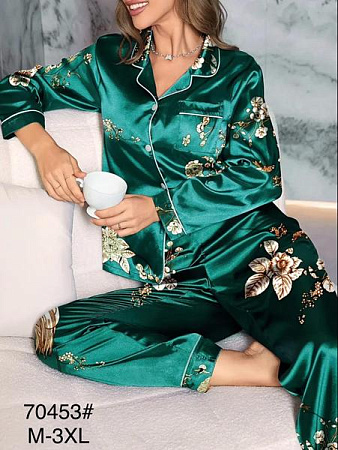 Пижама Brilliant 70453 green - делук