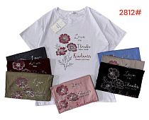 Футболка Katty 2812 mix - делук