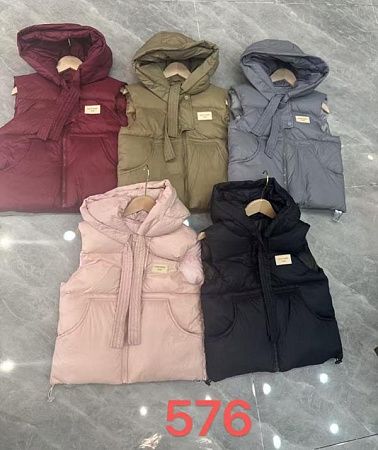 Жилетка Chicwear 576 wine - делук