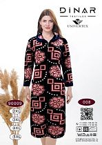 Халат Annet DO9009-8 pink - делук