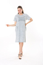 Платье Alberk 4083 l.grey - делук