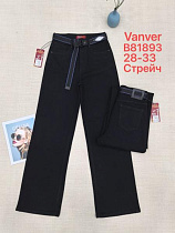 Джинсы Vanver B81893 black - делук
