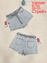 Юбка-Шорты Vanver B120 l.grey - делук