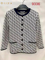 Кофта Lida 9336 white-black - делук