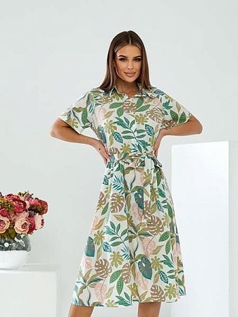 Платье Deliv 572 green - делук
