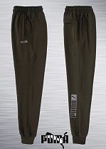 Штаны Спорт Azt 6666-1 khaki - делук