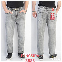 Джинсы God Baron 8883 l.grey - делук