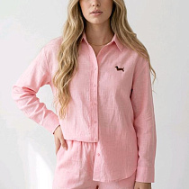 Рубашка Kosta 3566 pink - делук