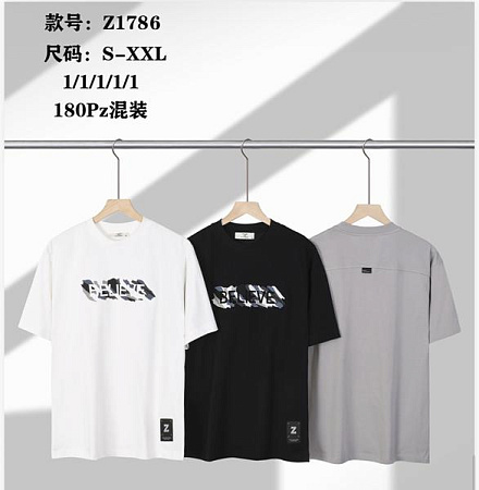 Футболка Ale-Ate Z1786 grey - делук