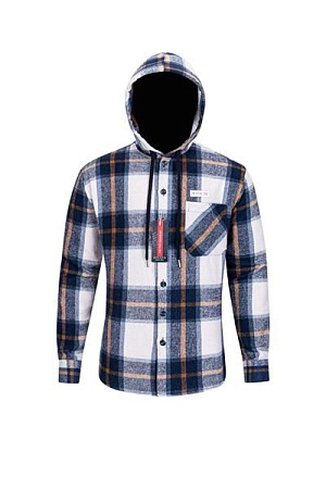 Рубашка Zalov ZW1202 navy - делук