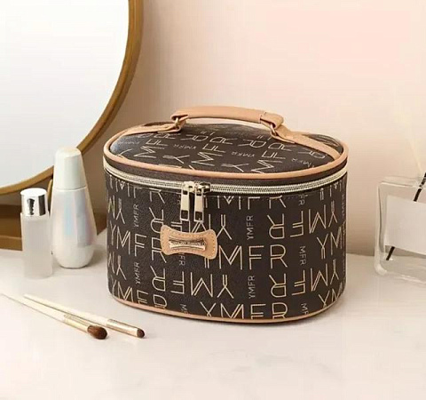 Косметичка Luna-Bag 25-176 brown - делук