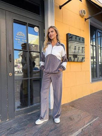 Костюм Спорт Arina 2493 l.grey - делук