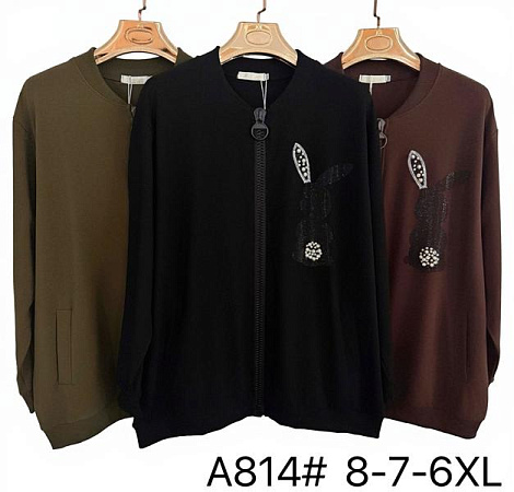 Кофта Immei A814 brown - делук