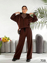 Костюм Спорт Loren 708 brown - делук