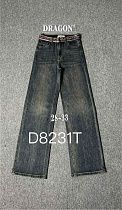 Джинсы Zijinyan D8231T blue - делук