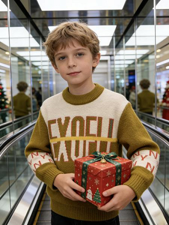 Свитер Yalisi 325 khaki - делук