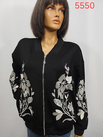 Кофта Lida 5550 black - делук