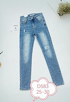 Джинсы Newjeans D583 blue - делук