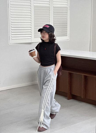 Штаны Спорт Yalisi 7778 grey - делук