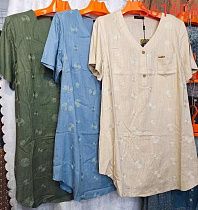Платье Lida S61406 khaki - делук