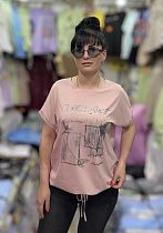 Футболка Levisha 25037 beige - делук