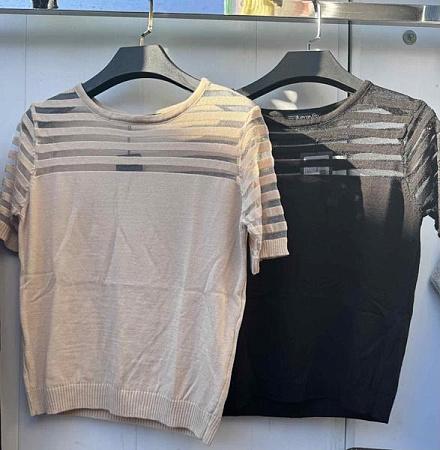 Футболка Karon 10725 beige - делук