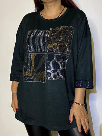 Туника Kosta 7725-47 green - делук