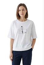Футболка Fsn 6518 white - делук
